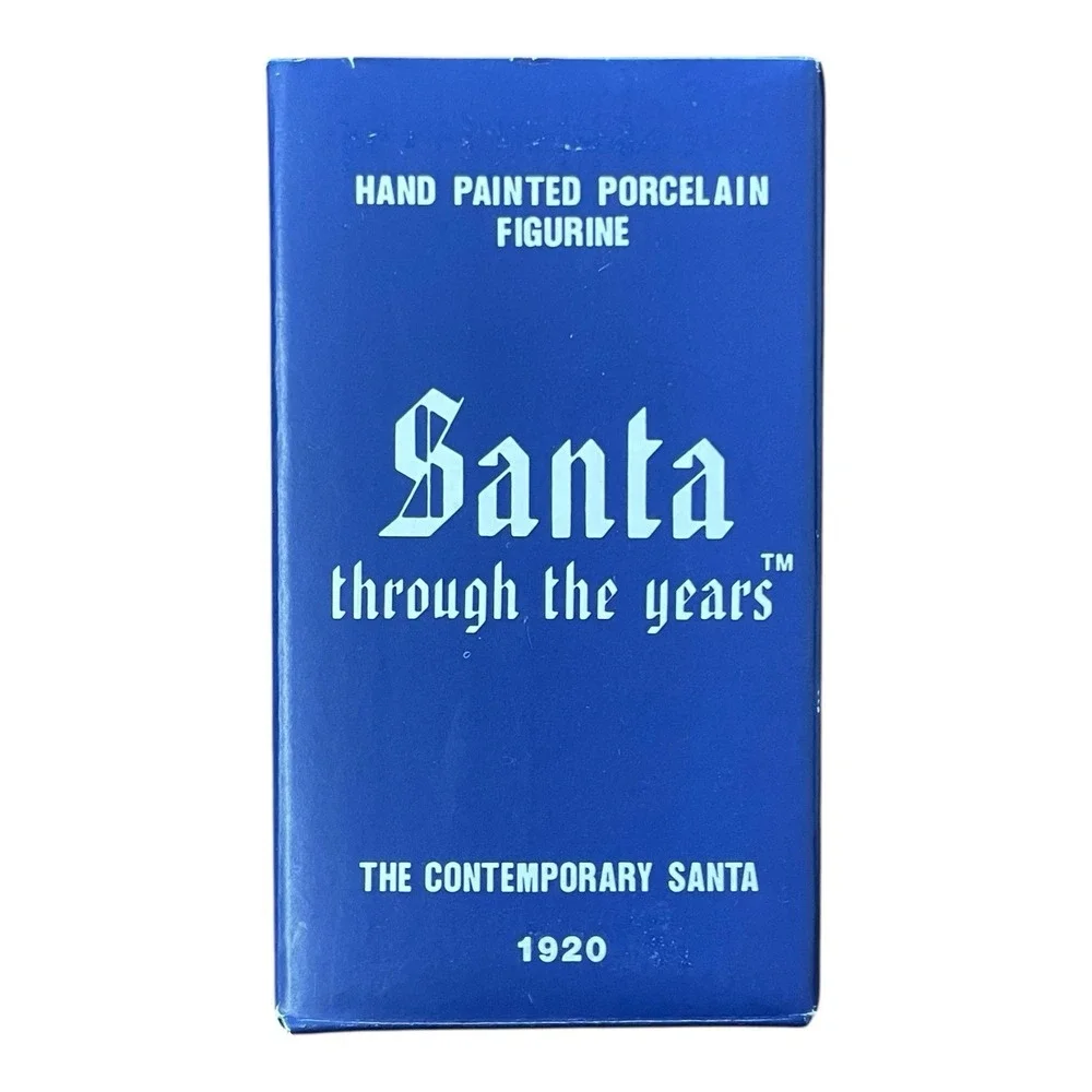 The Contemporary Santa 1920 Santa Through‎ The Years Porcelain Figure